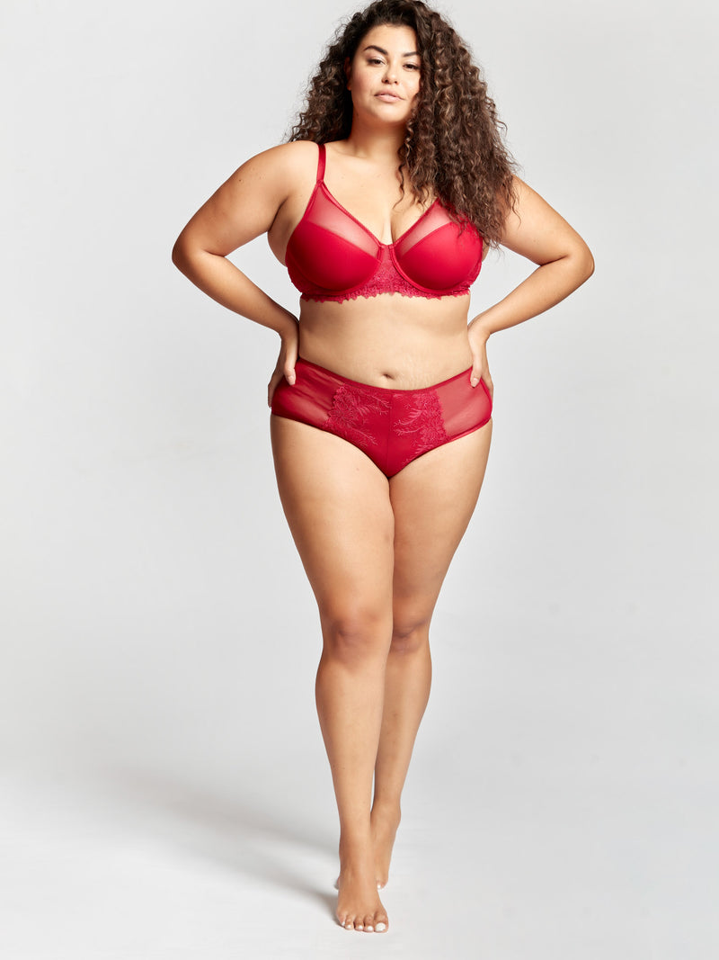 Elle Plunge Bra | Wine