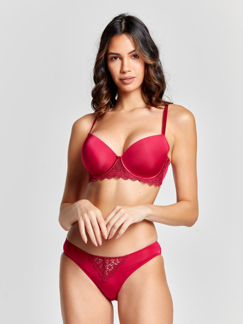 Heath Plunge Bra | Wine