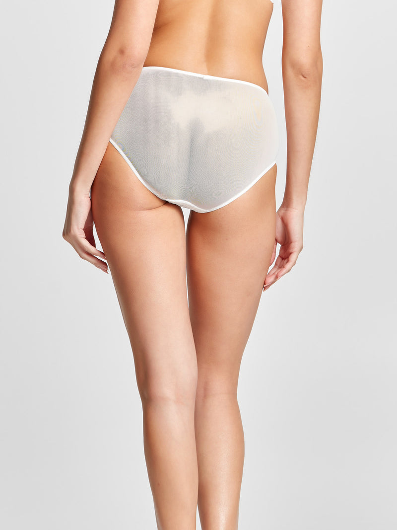 Luella High Wasited Brief | Ivory