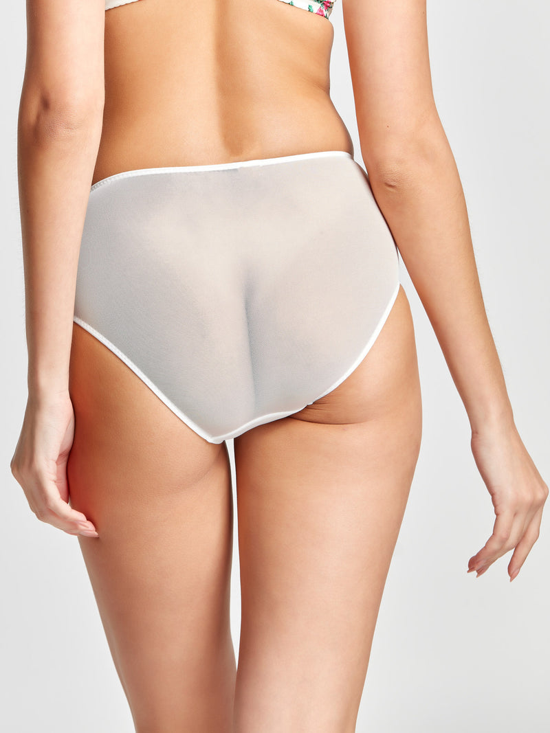 Summat High Waisted Brief | Ivory